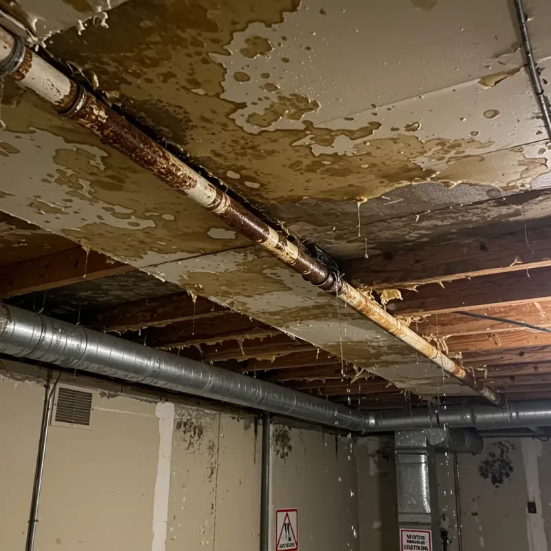 Ceiling Water Damage Repair in Mead, WA