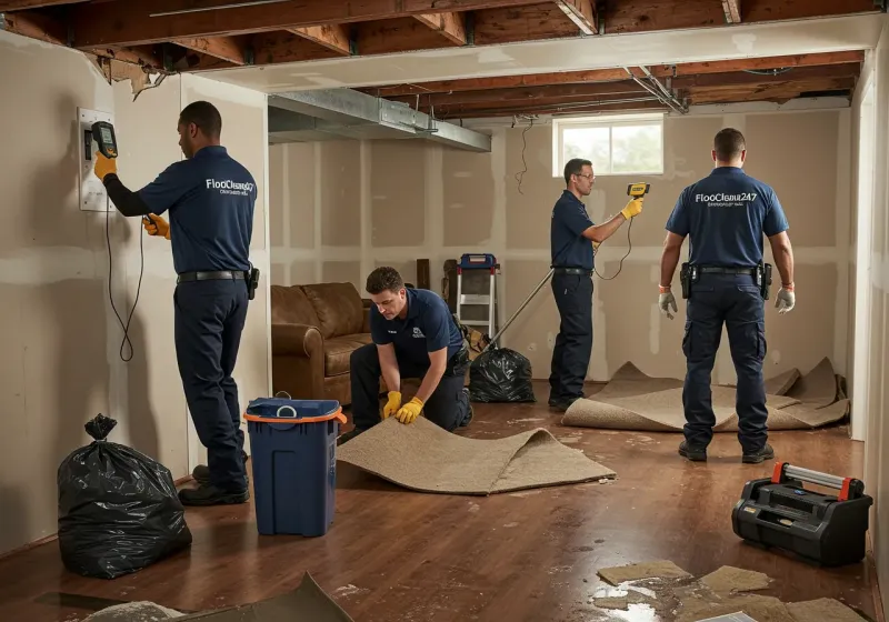 Flood DamageMaterial Assessment and Debris Removal process in Mead, WA