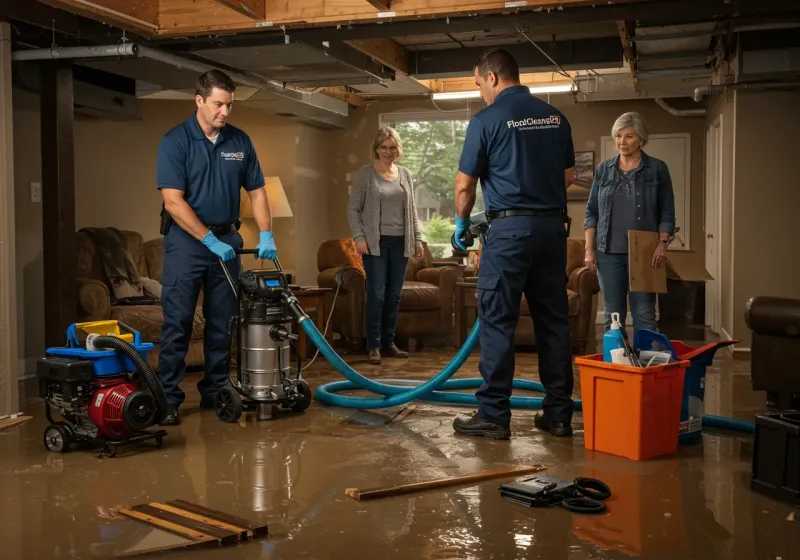 Basement Water Extraction and Removal Techniques process in Mead, WA